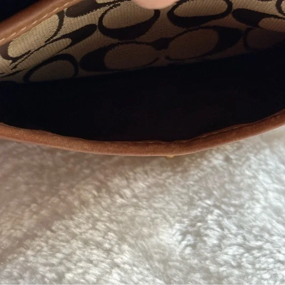 Coach Brown Tan Crossbody Bag - Picture 13 of 16